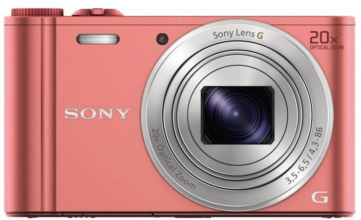 Digitális fényképezőgép Sony Cybershot DSC-WX350 rózsaszín