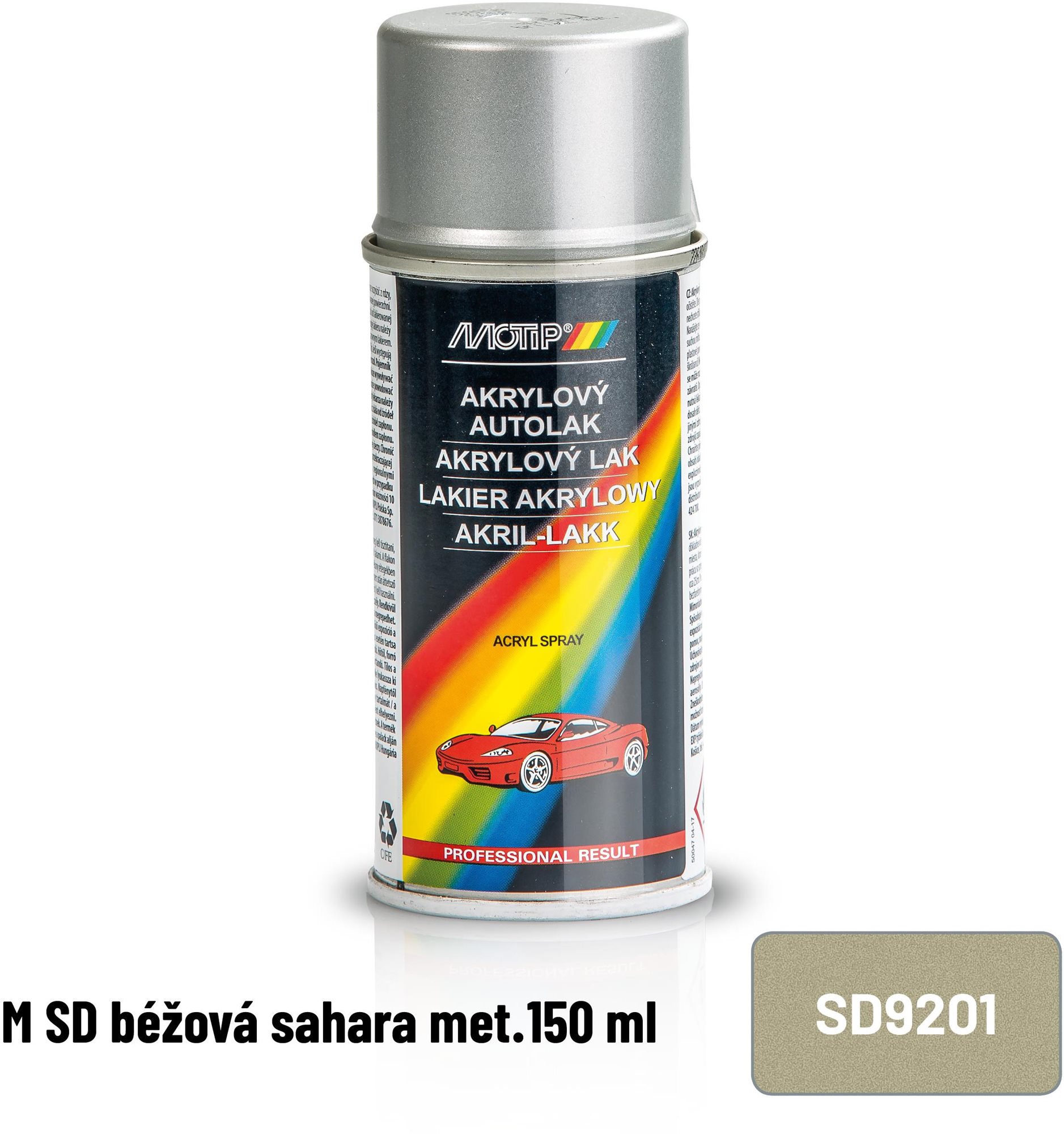 Festékspray MOTIP M SD sahara met.150ml