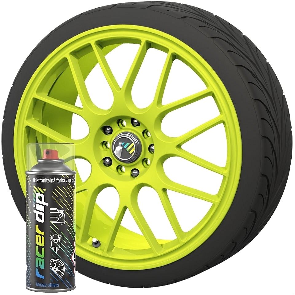 Festékspray RACER DIP Neon sárga 400 ml