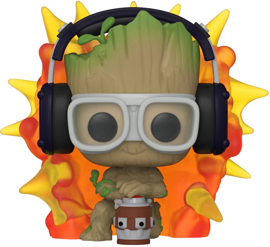 Figura Funko POP! I Am Groot - Groot with Detonator