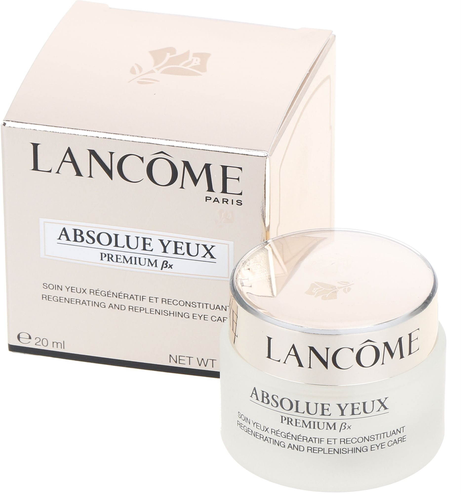 Szemkörnyékápoló Lancome Absolue Premium Bx Yeux regeneráló és feltöltő Eye Care 20 ml