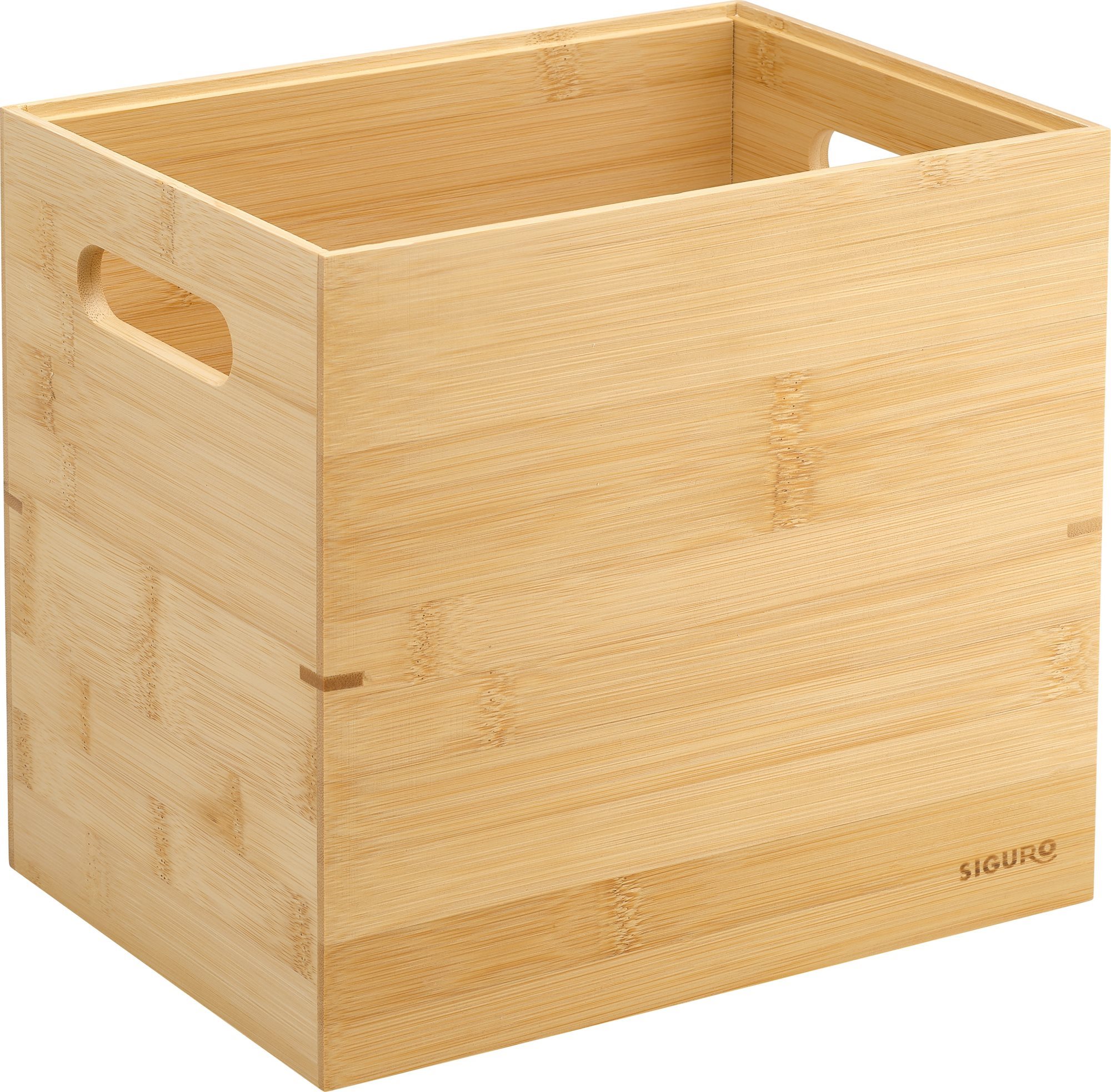 Tároló doboz Siguro Box Bamboo Line 11 l