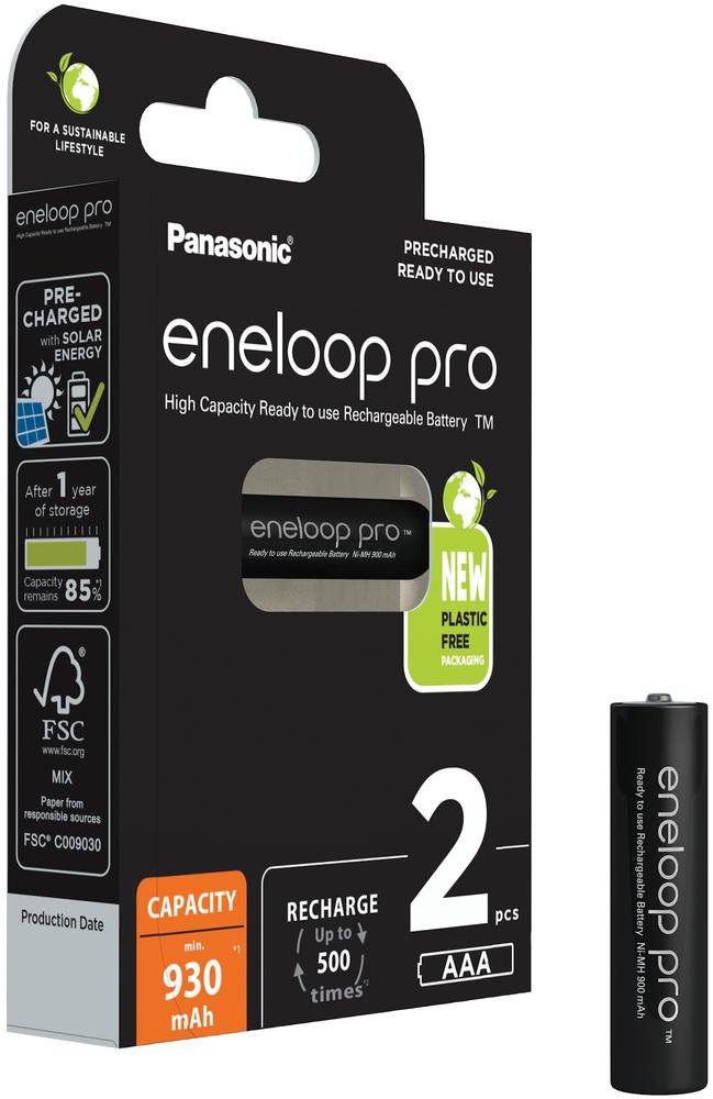 Tölthető elem Panasonic eneloop HR03 AAA 4HCDE/2BE ENELOOP PRO N