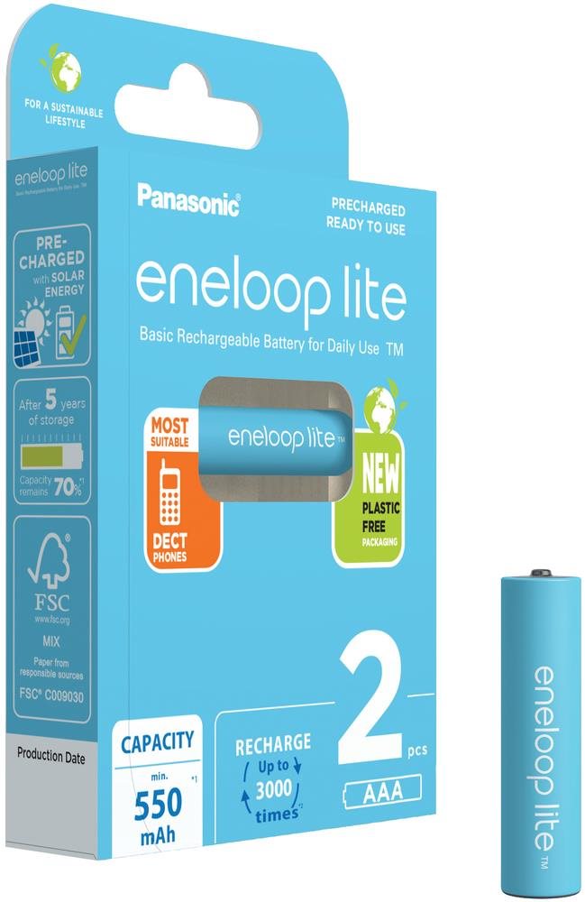 Tölthető elem Panasonic eneloop HR03 AAA 4LCCE/2BE LITE N