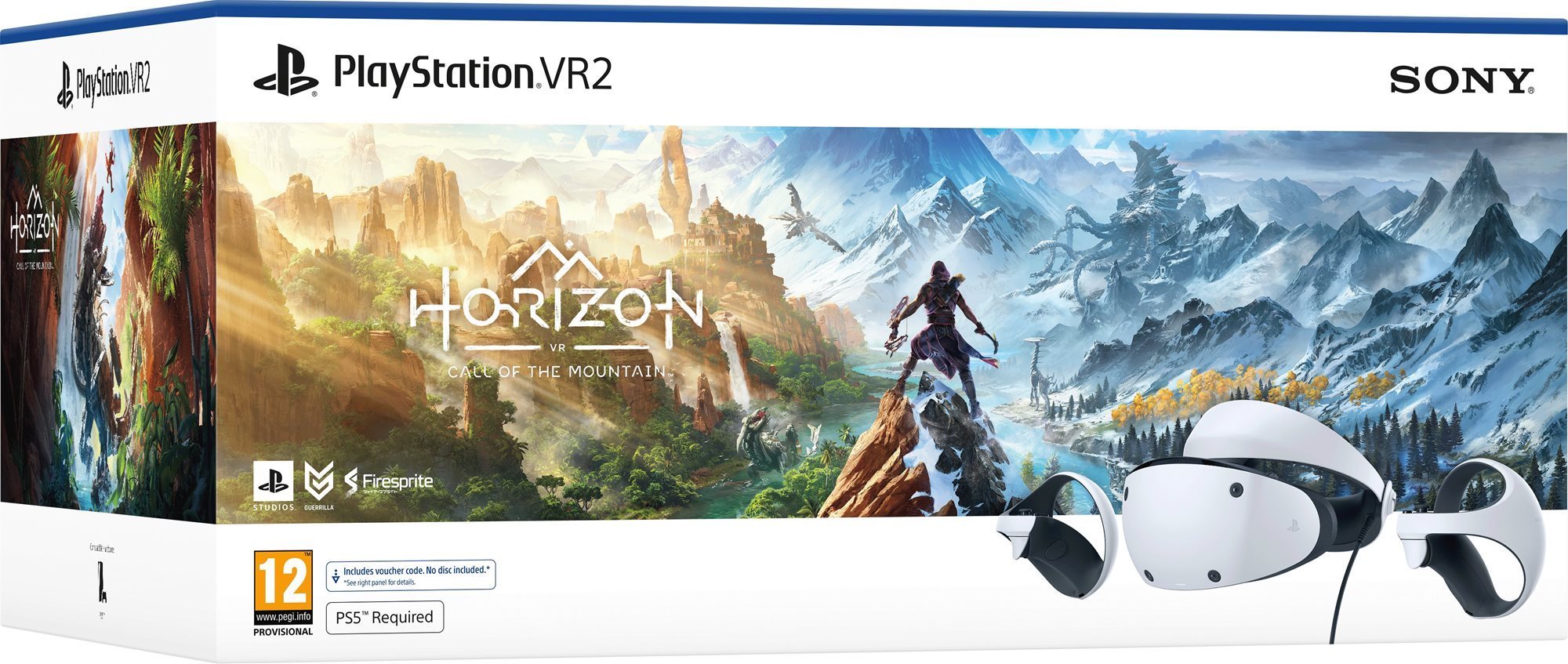 VR szemüveg PlayStation VR2 + Horizon Call of the Mountain