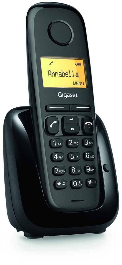 Vezetékes telefon Gigaset A180 fekete