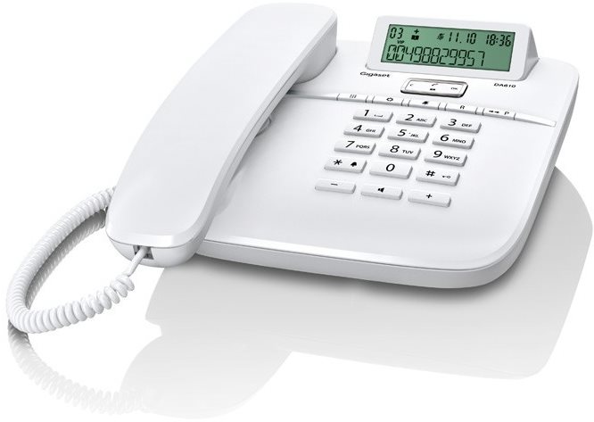Vezetékes telefon Gigaset DA610 White