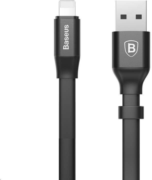 Adatkábel Baseus Nimble Series lapos töltő/adatkábel Lightning 23 cm