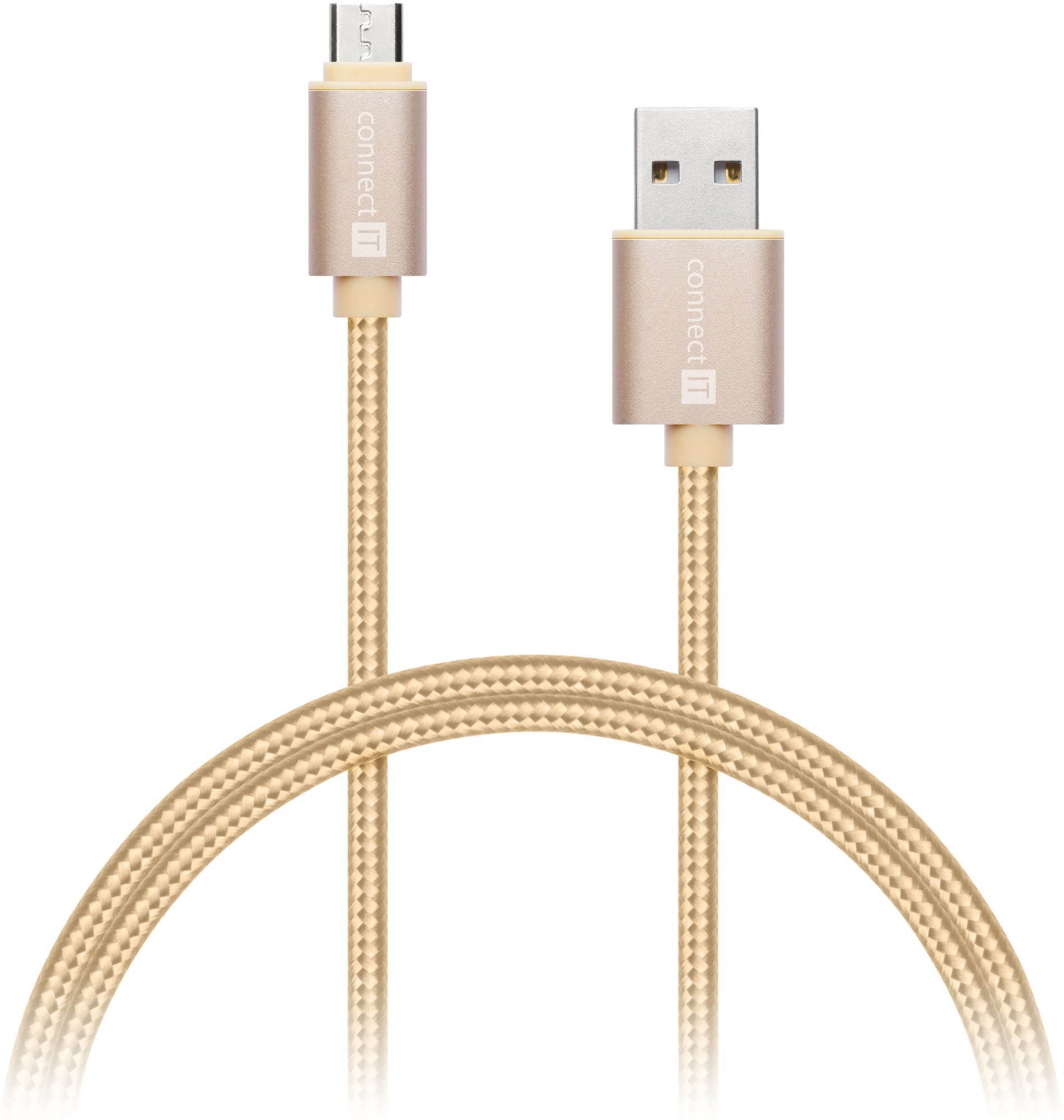Adatkábel CONNECT IT Wirez Premium micro USB adatkábel
