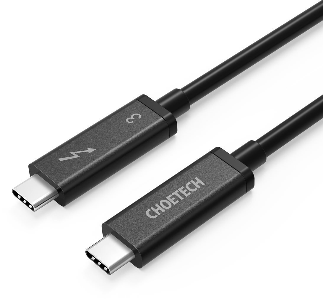 Adatkábel ChoeTech Thunderbolt 3 Active USB-C Cable 2m