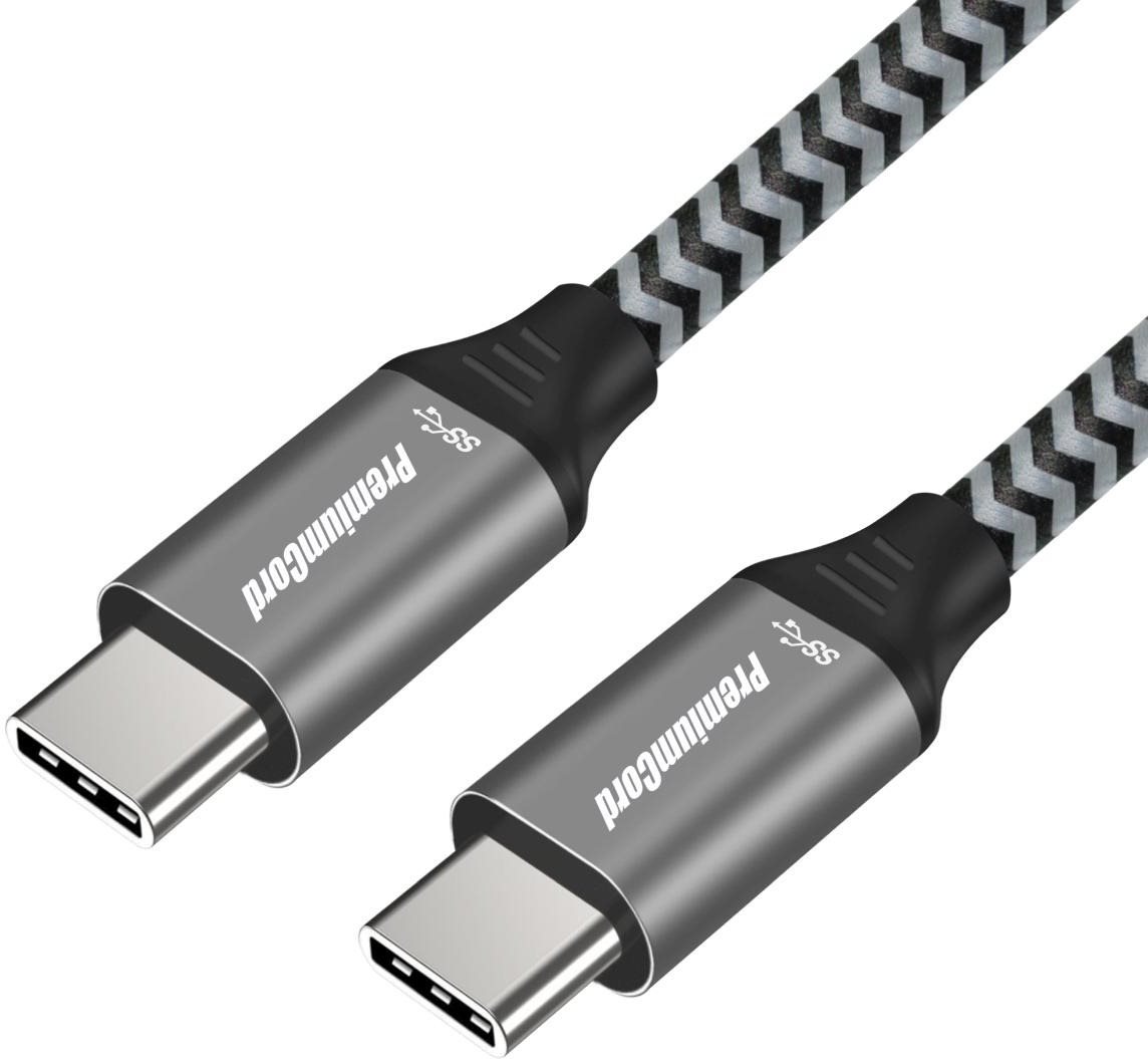 Adatkábel PremiumCord kábel USB 3.2 Gen 1 USB-C male - USB-C male