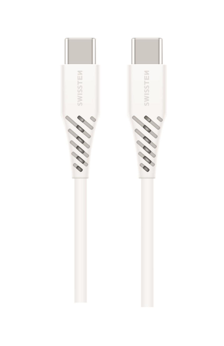 Adatkábel Swissten Adatkábel USB-C / USB-C Power Delivery (100 W) 2
