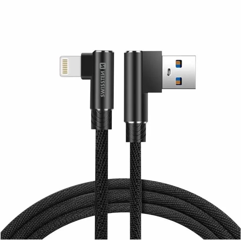 Adatkábel Swissten Arcade Textil adatkábel USB/Lightning 1