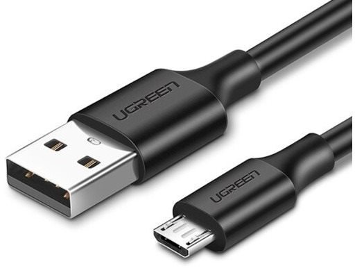 Adatkábel Ugreen Micro USB Cable Black 2m