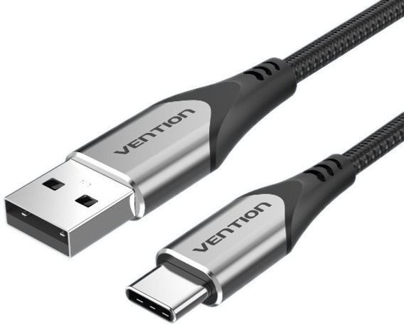 Adatkábel Vention Type-C (USB-C) <-> USB 2.0 Cable 3A Gray 0