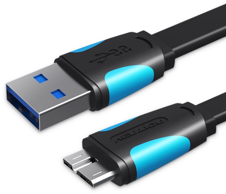 Adatkábel Vention USB 3.0 (M) to Micro USB-B (M) 0