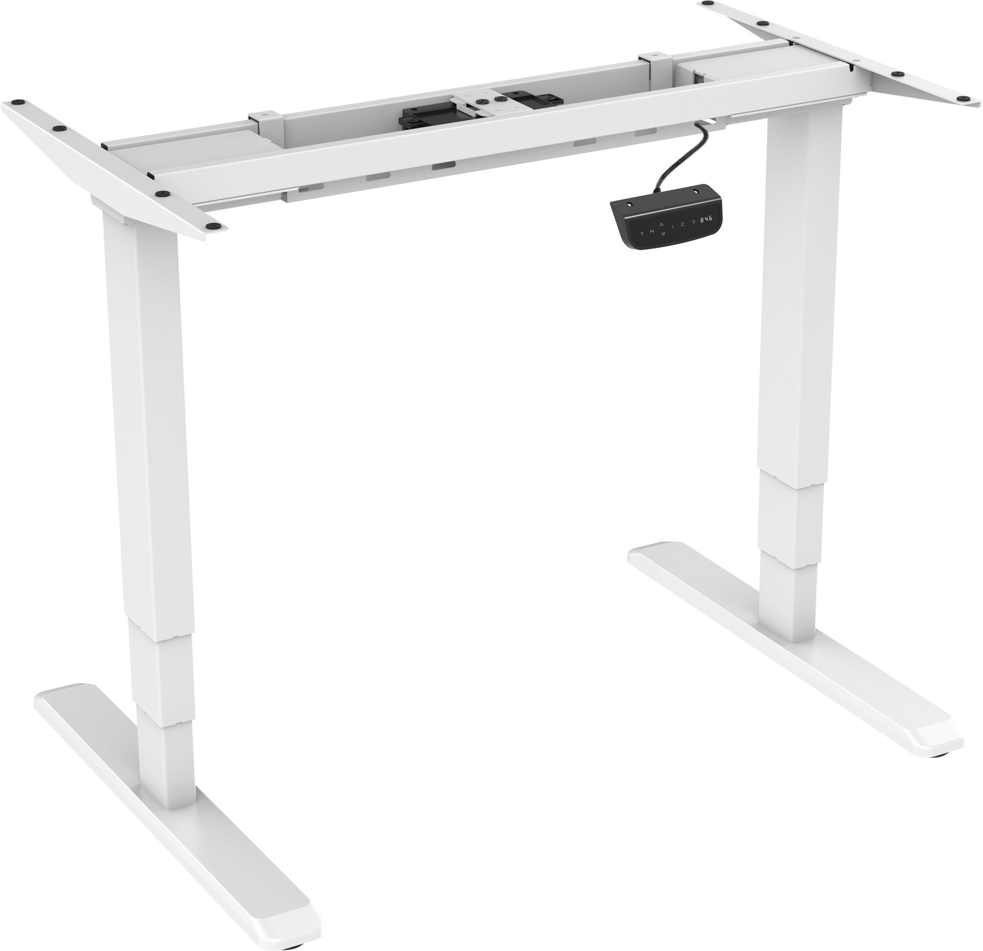 Állítható magasságú asztal AlzaErgo Table ET1 NewGen fehér