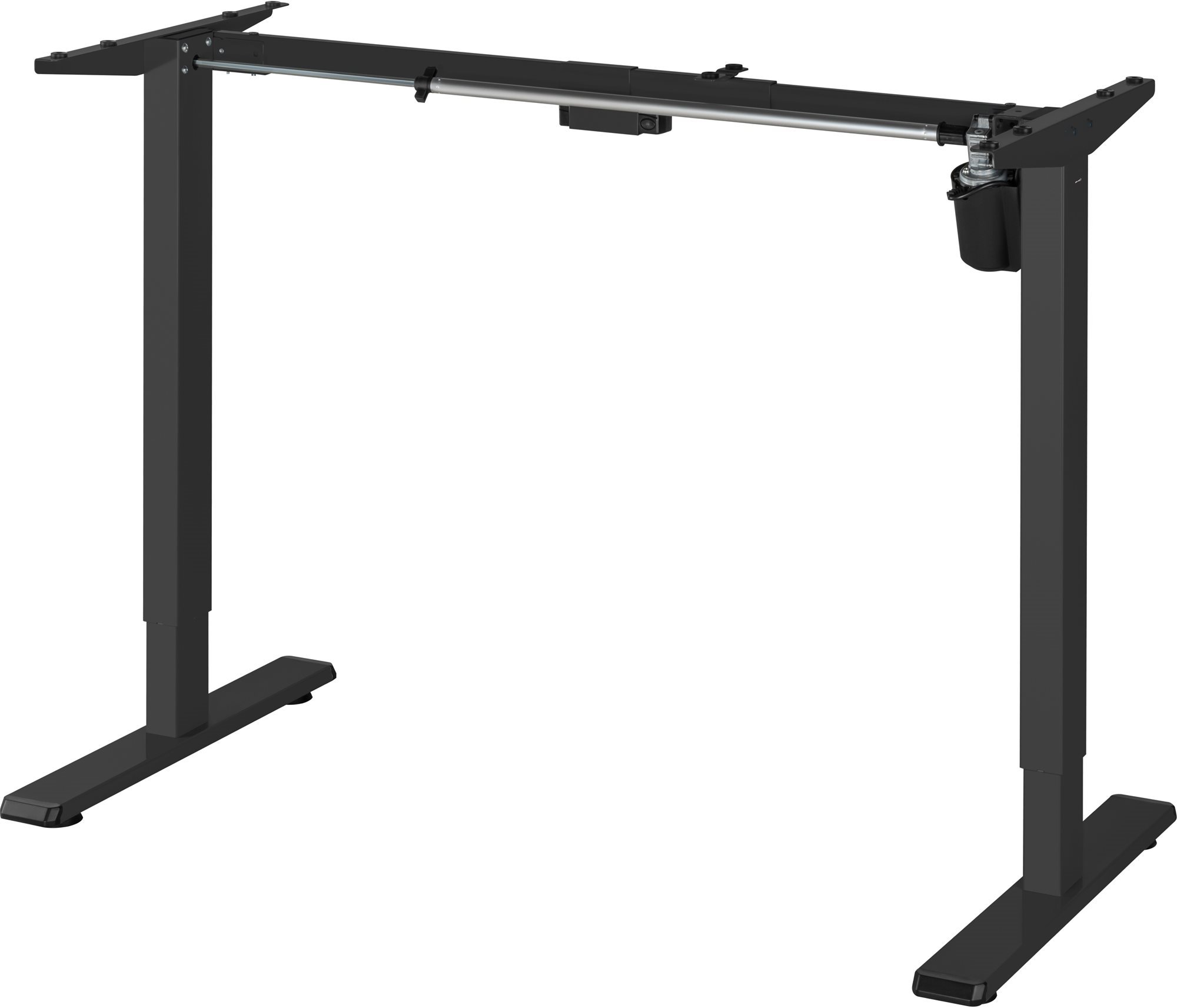 Állítható magasságú asztal AlzaErgo Table ET2.1 Essential fekete