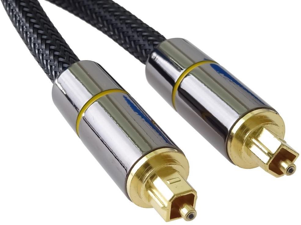 Audio kábel PremiumCord optikai audiokábel Toslink