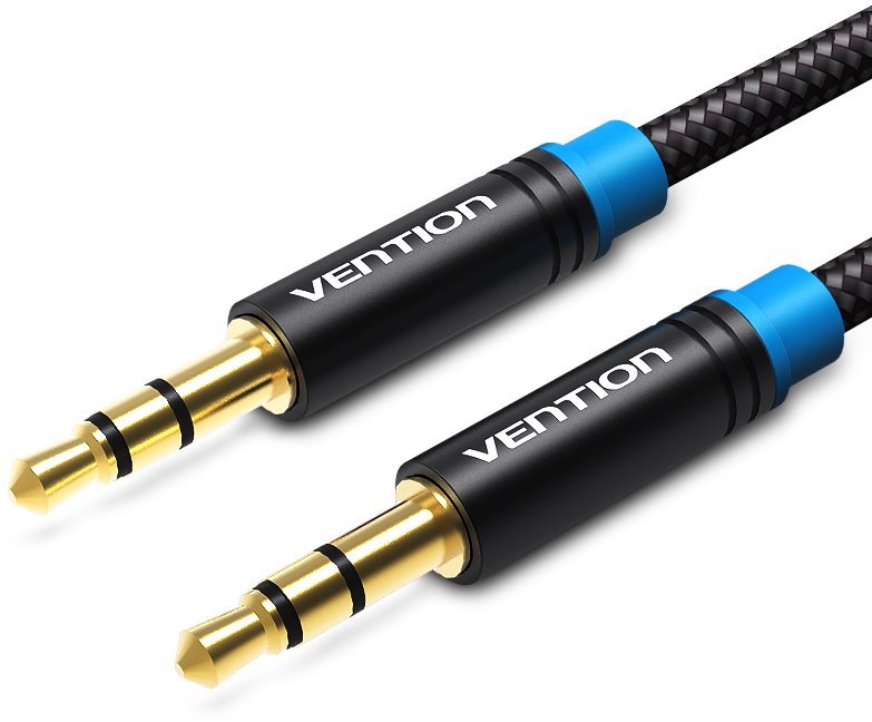 Audio kábel Vention Cotton Braided 3