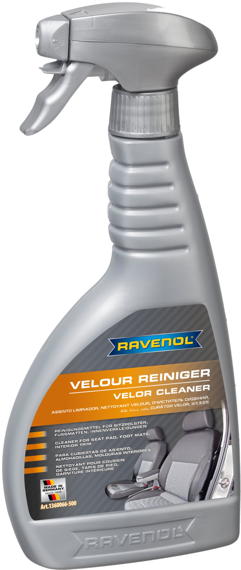 Autóbelső tisztító RAVENOL Tisztító anyag szövetfelületekhez