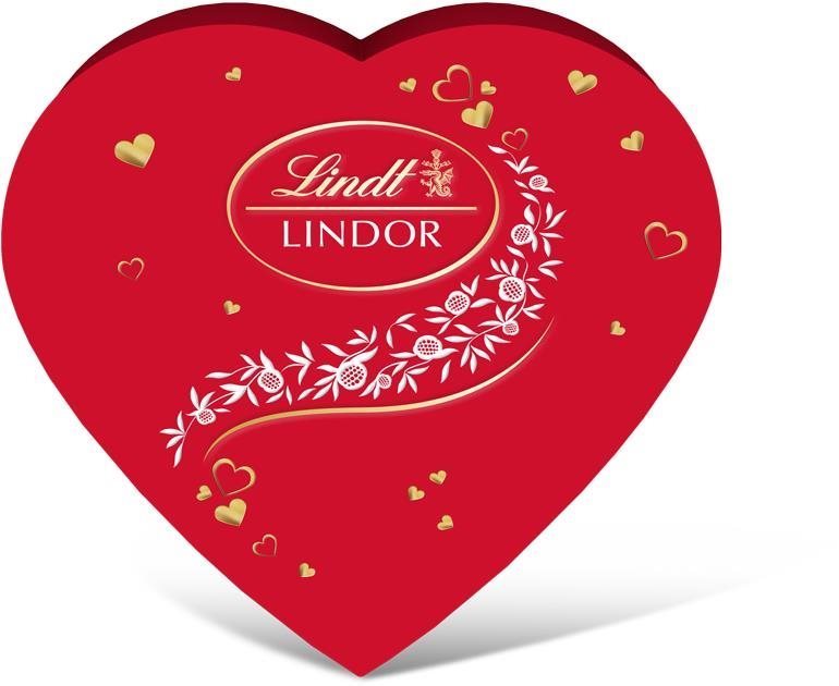 Bonbon LINDT Valentine Paper Heart 187 g