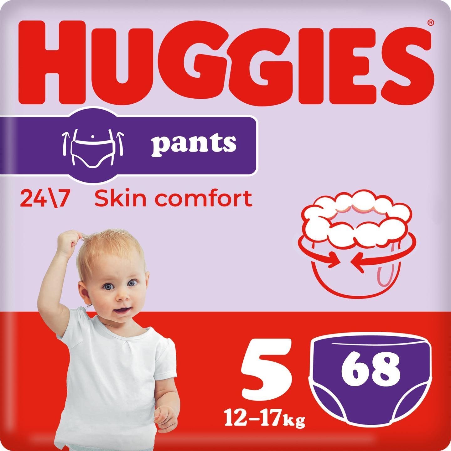 Bugyipelenka HUGGIES Pants méret 5 (68 db)
