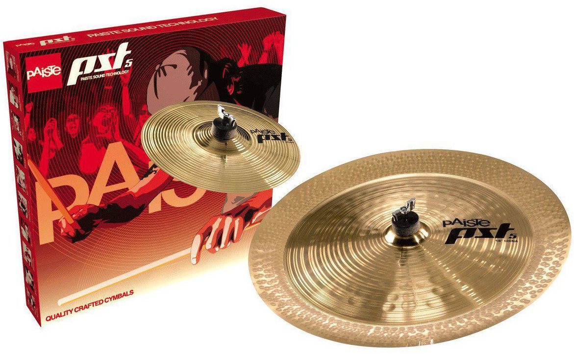 Cintányér Paiste PST 3 Effects Set 10/18