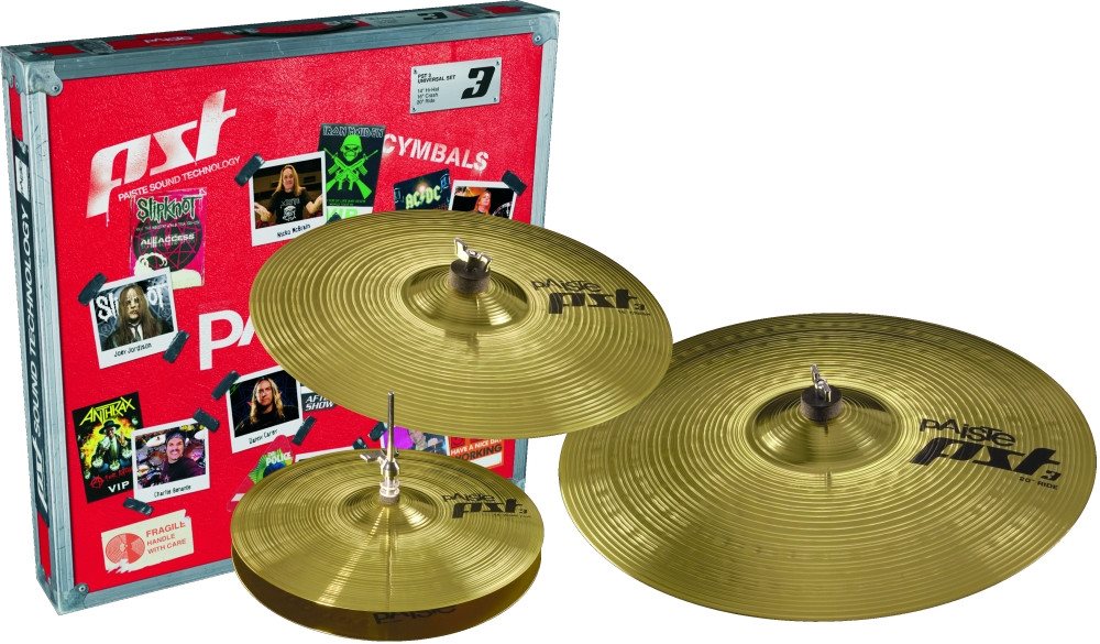 Cintányér Paiste PST 3 Universal Set 14/16/20