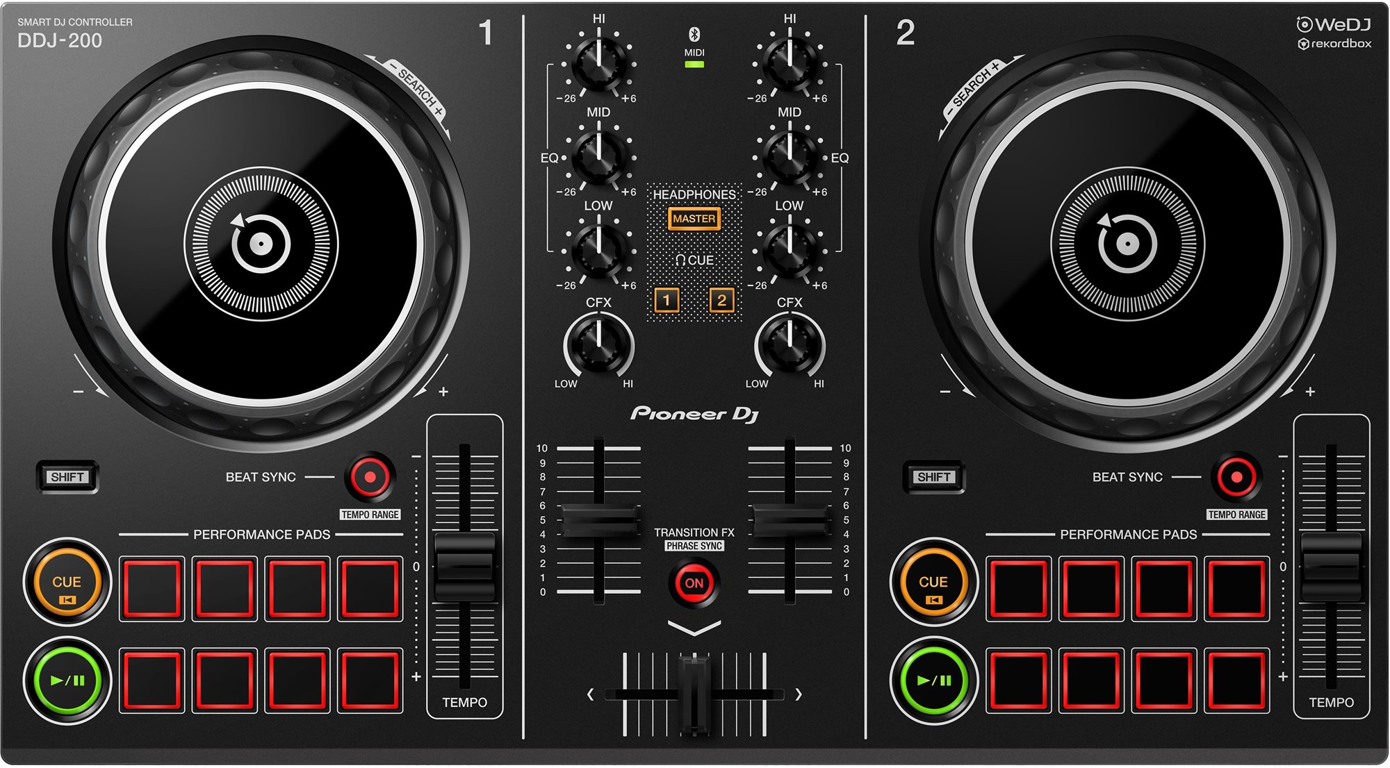 DJ kontroller Pioneer DDJ-200