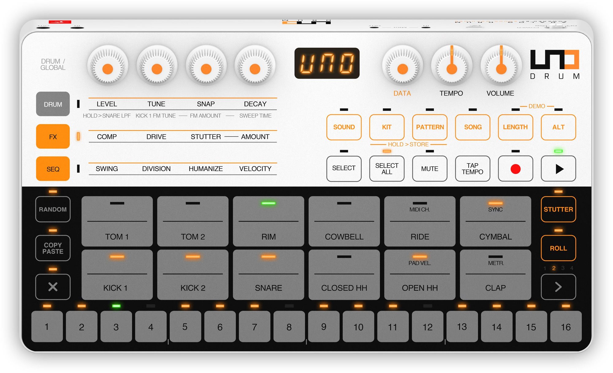 Elektromos dob IK Multimedia UNO Drum