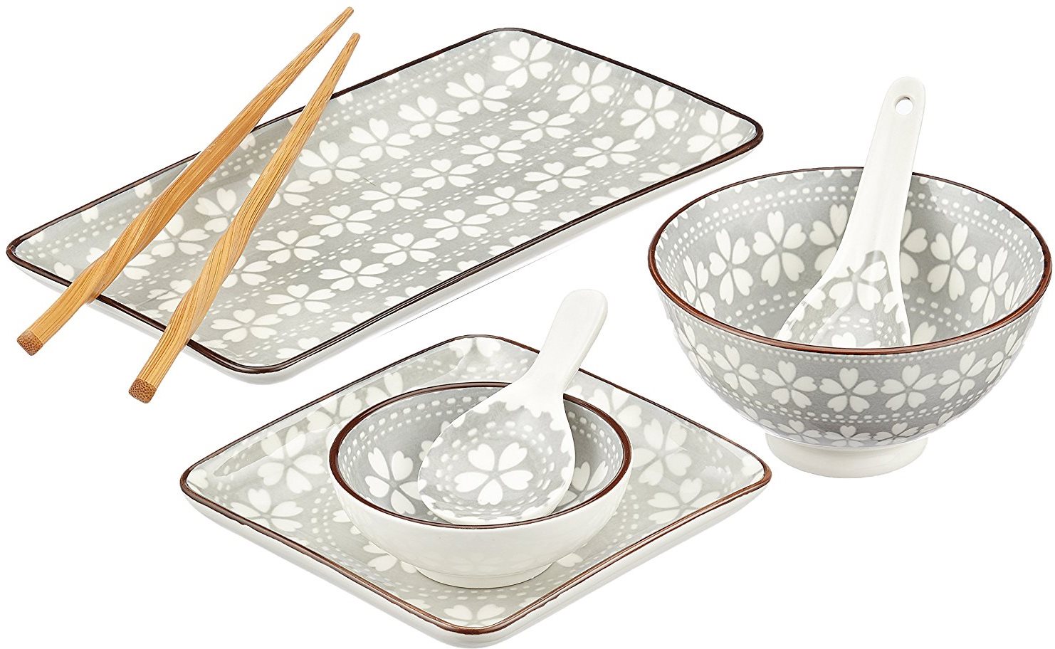 Étkészlet Sushi étkészlet 7 db OSAKA