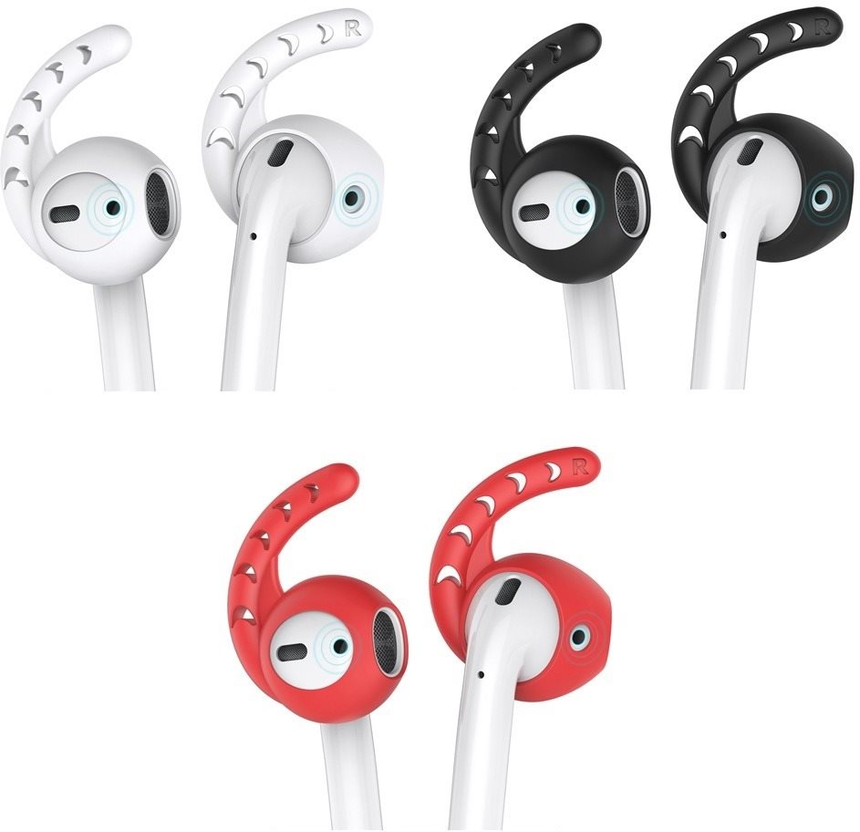 Fejhallgató fülpárna Ahastyle Szilikon Earhooks az AirPods 1&2 fülhallgatókhoz