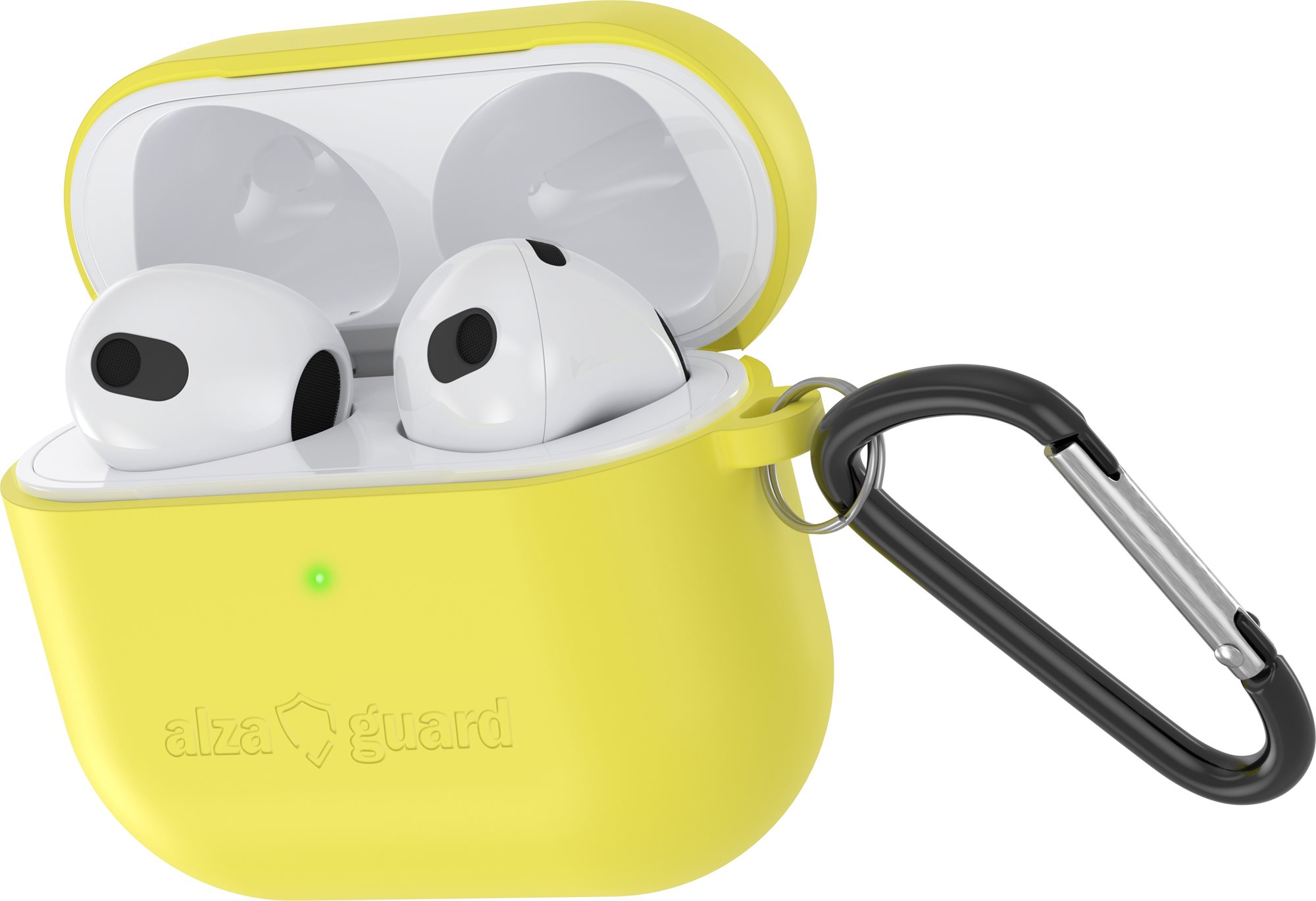 Fülhallgató tok AlzaGuard Skinny Silicone Case az Airpods 2021 számára