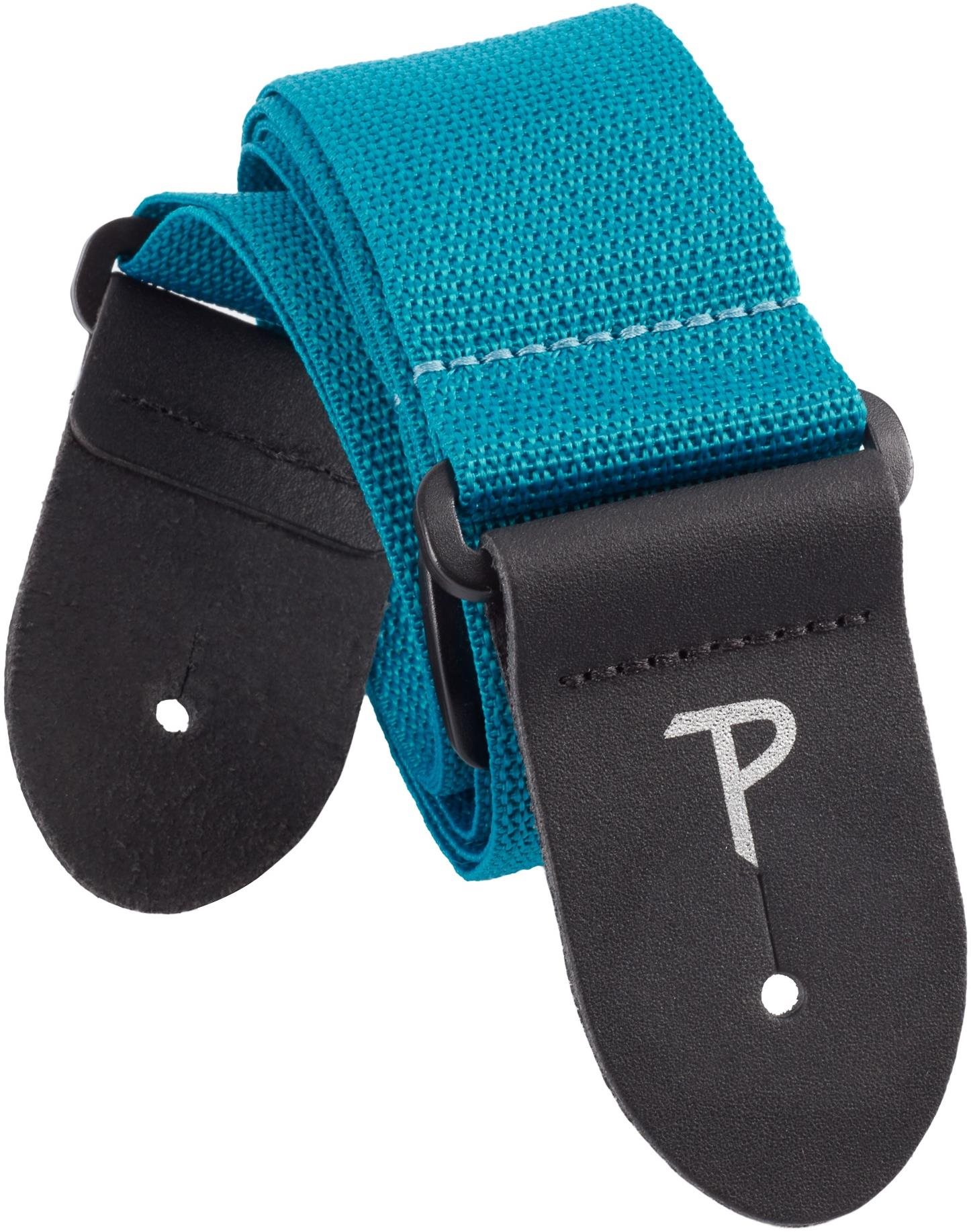 Gitár heveder PERRIS LEATHERS Poly Pro Extra Long Aqua Blue