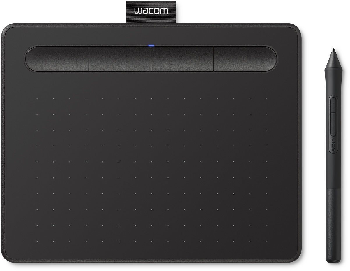 Grafikus tablet Wacom Intuos S Black