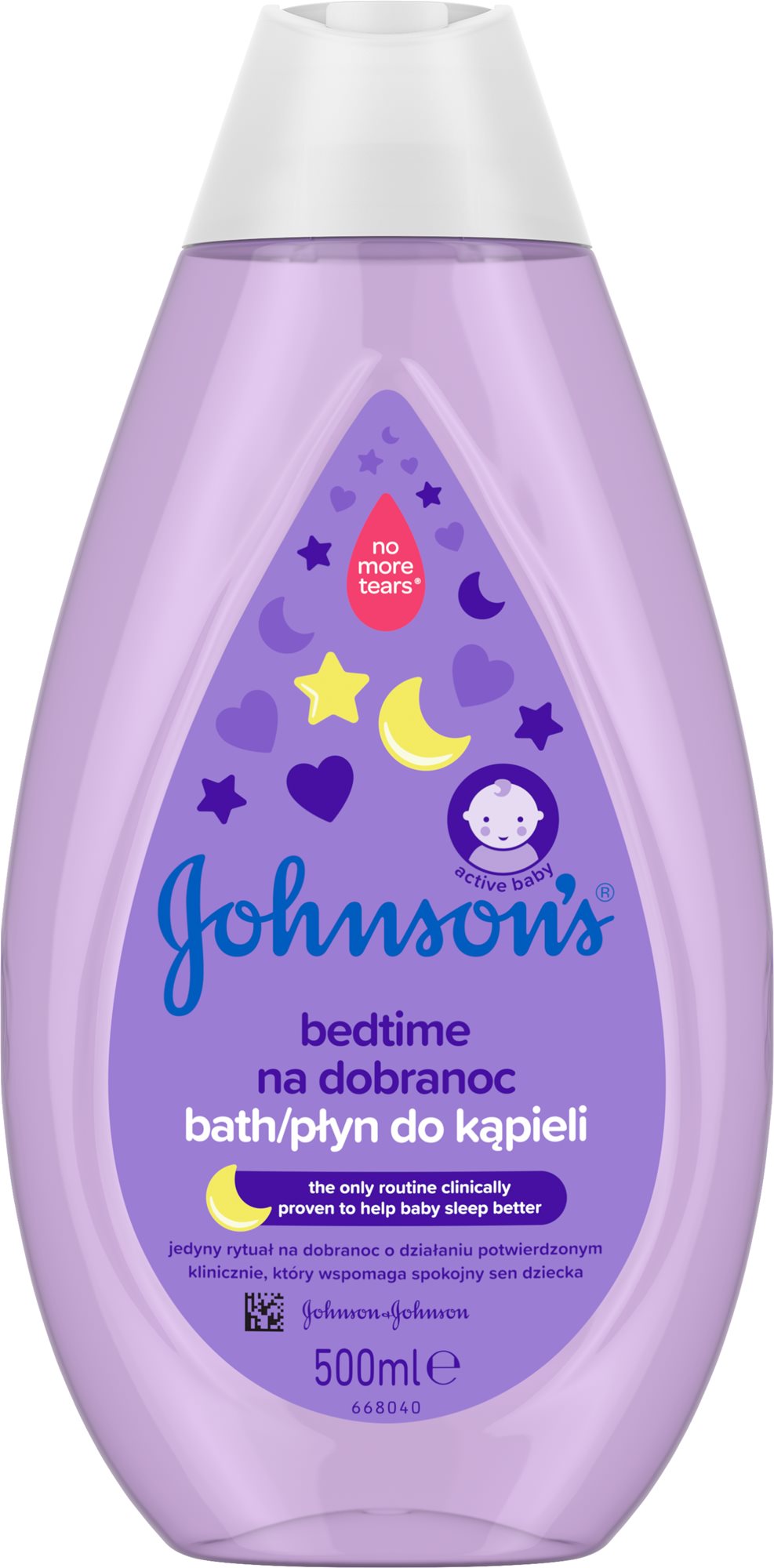 Gyerek habfürdő JOHNSON BABY Bedtime Baby Bath 500 ml