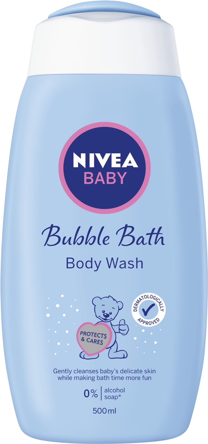Gyerek habfürdő Nivea baba krémfürdő 500 ml
