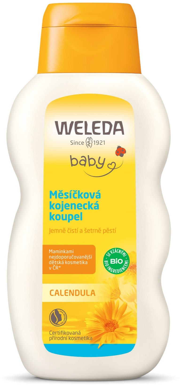 Gyerek habfürdő WELEDA Marigold babafürdető 200 ml