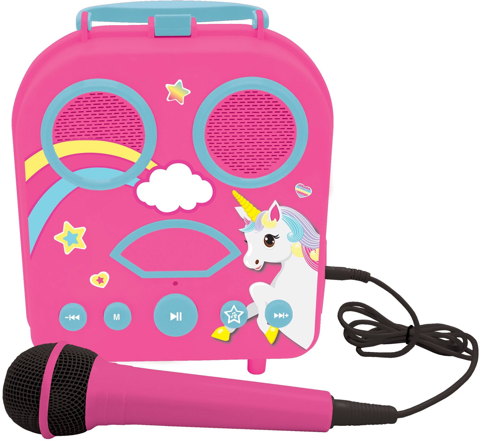 Gyerek mikrofon Lexibook Karaoke szett - unikornis