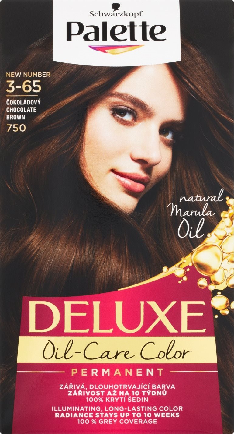 Hajfesték SCHWARZKOPF PALETTE Deluxe 750 Hajfesték