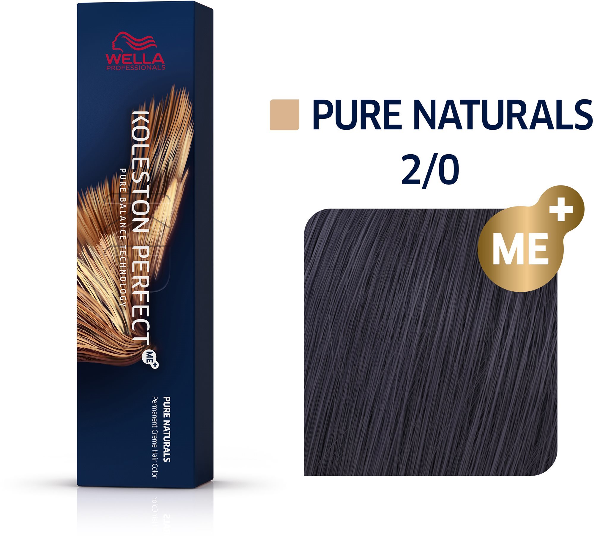 Hajfesték WELLA PROFESSIONALS Koleston Perfect Pure Naturals 2/0 (60 ml)