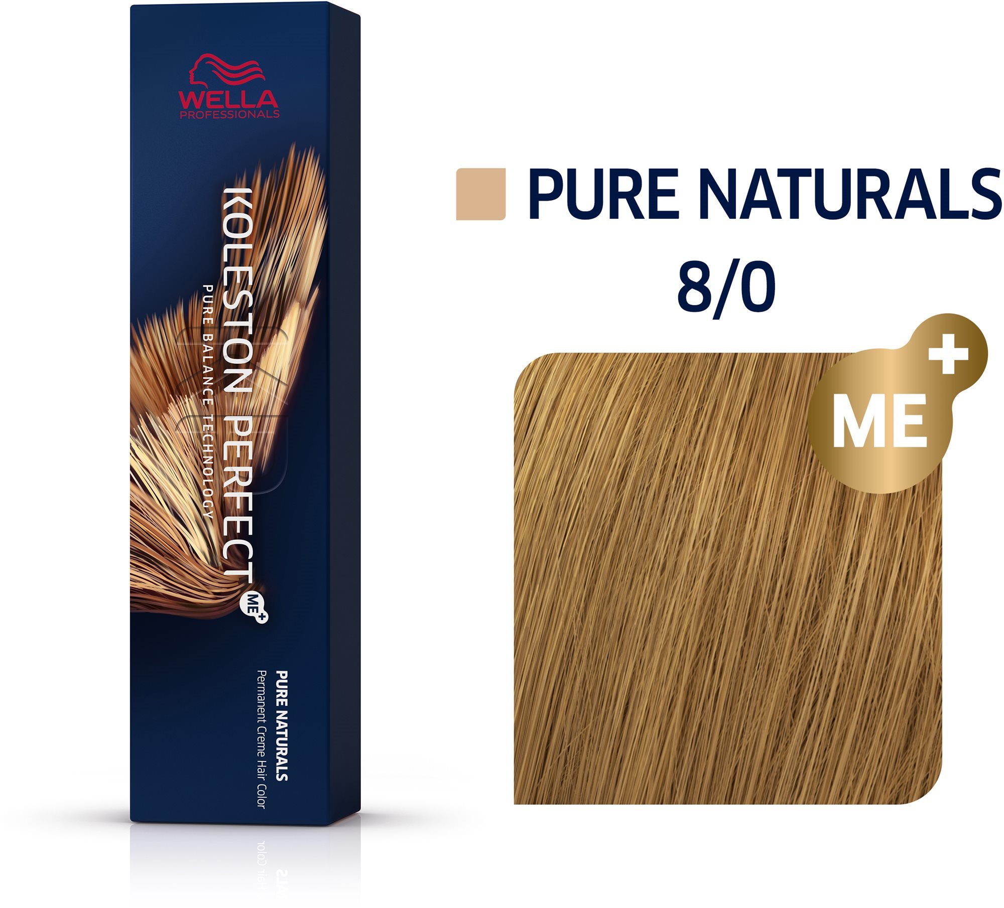 Hajfesték WELLA PROFESSIONALS Koleston Perfect Pure Naturals 8/0 (60 ml)