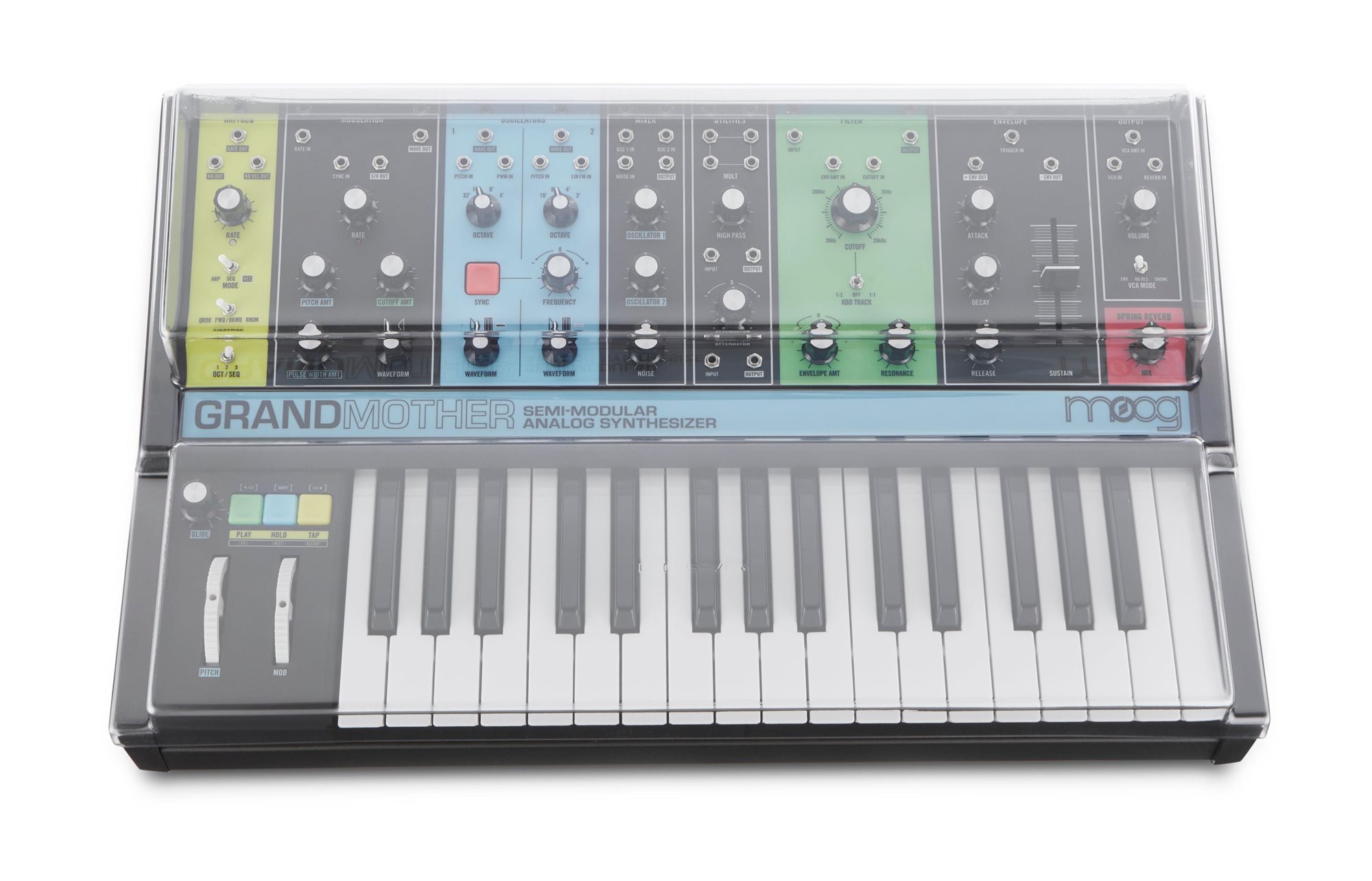 Hangszer tartozék DECKSAVER Moog Grandmother Cover