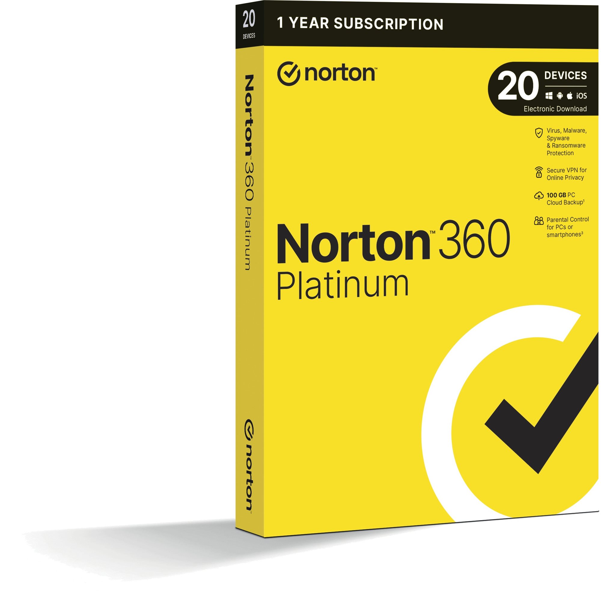 Internet Security Norton 360 Platinum 100GB