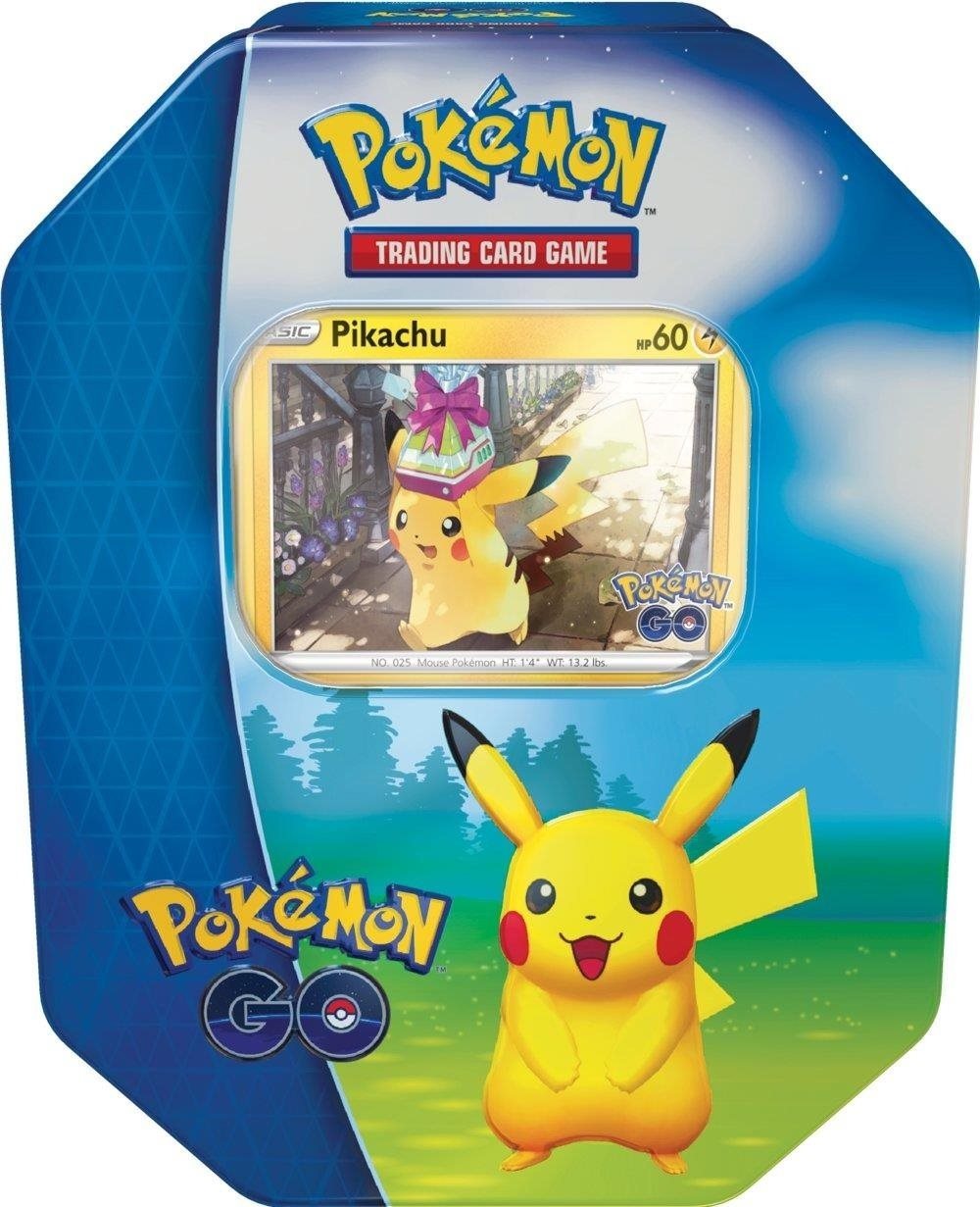Kártyajáték Pokémon TCG: Pokémon GO - Gift Tin Pikachu