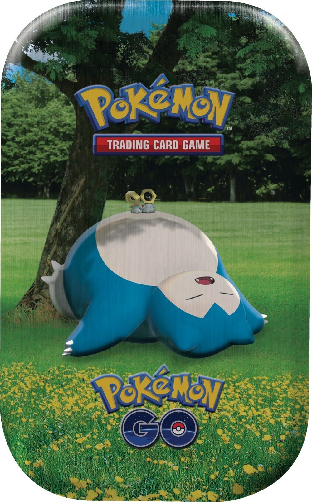 Kártyajáték Pokémon TCG: Pokémon GO - Mini Tin - Snorlax