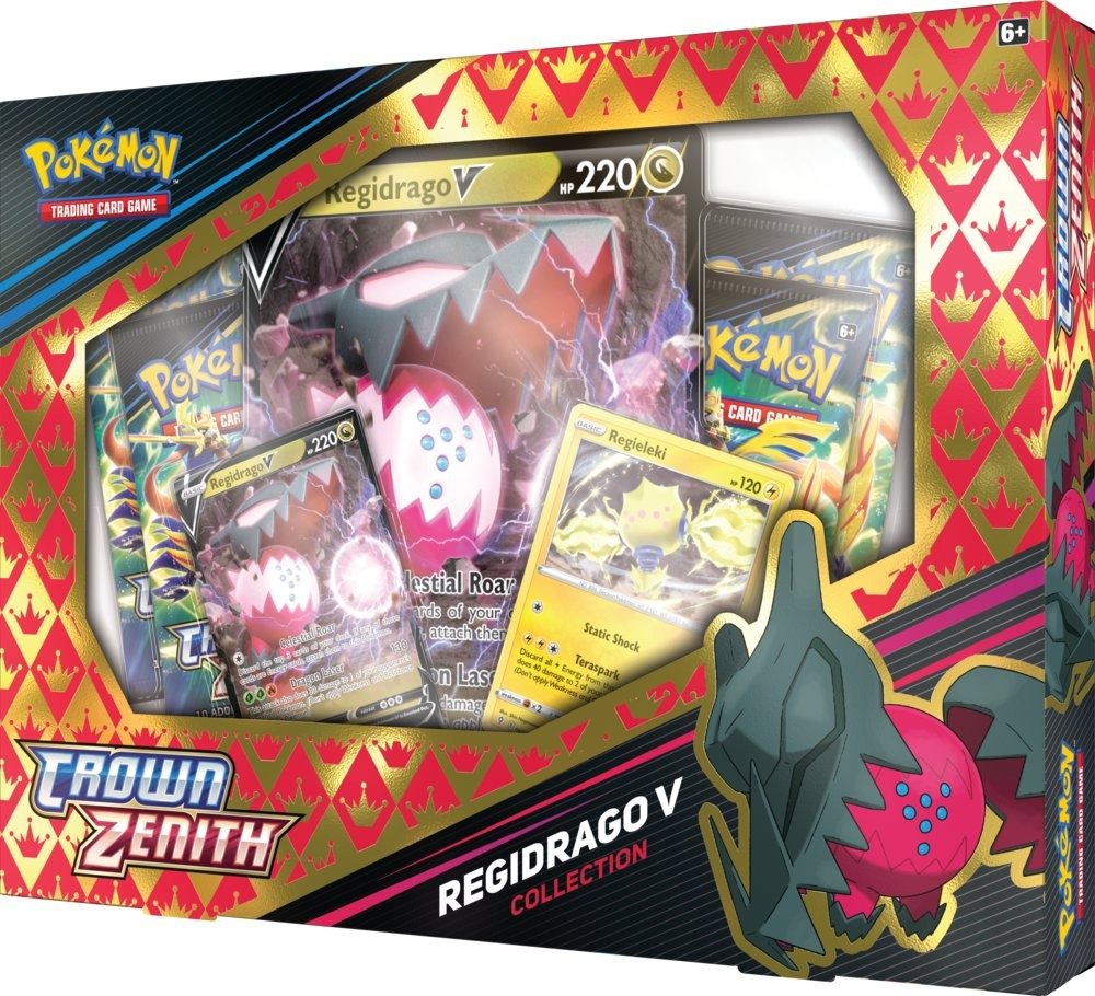Kártyajáték Pokémon TCG: SWSH12.5 Crown Zenith - Regidrago V Box