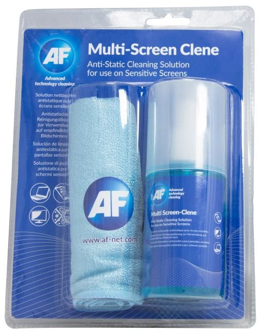 Képernyő tisztító AF Multi-screen Cleen 200 ml + törlőkendő