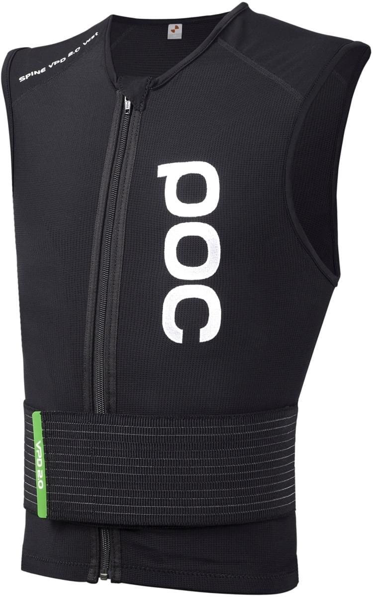 Kerékpáros védőfelszerelés POC Spine VPD 2.0 Vest Black - M-SLM